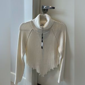 NEW Fashion nova white turtleneck sweater